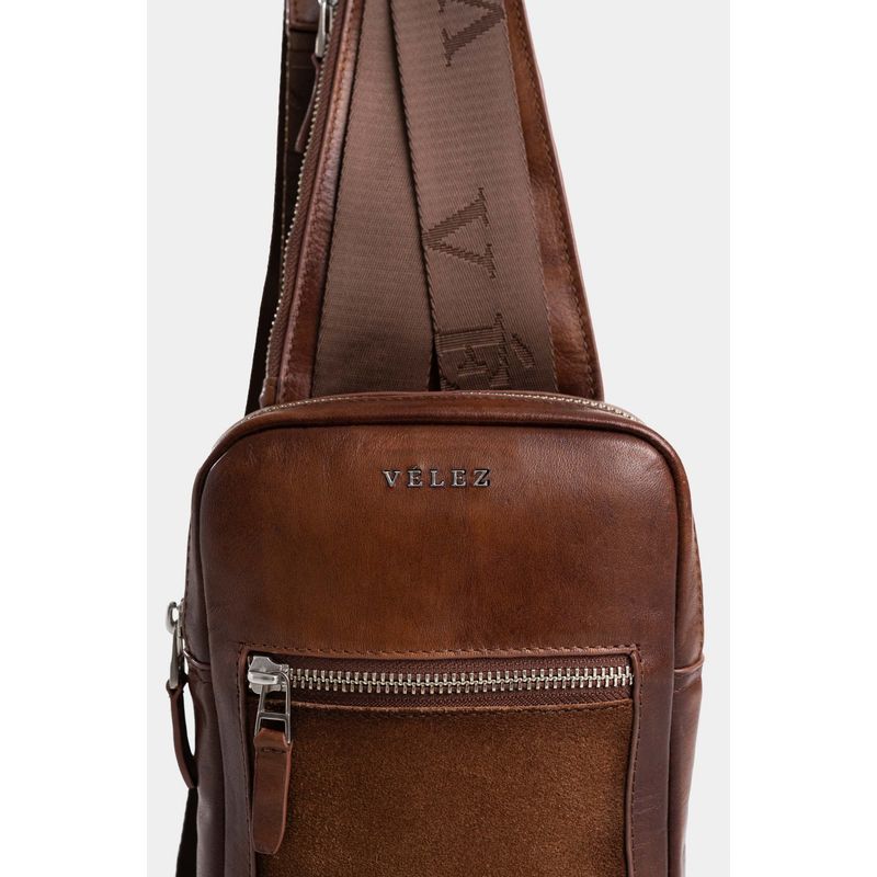 Vélez Manos Libres Mikeno De Cuero Para Hombre Acabado