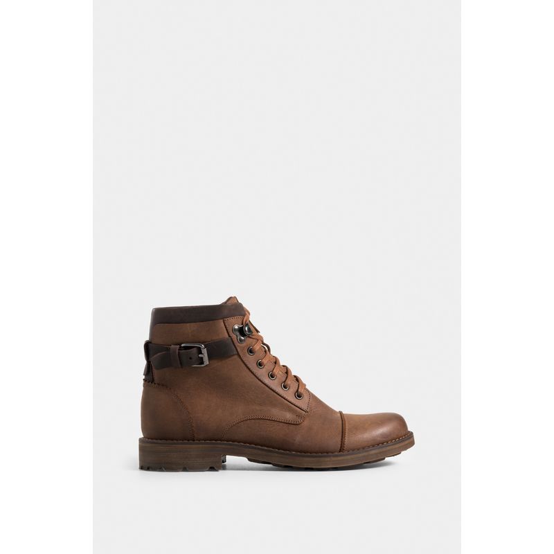 VELEZ - Vélez Botas Alquimist De Cuero Para Hombre Correa Decorativa Miel