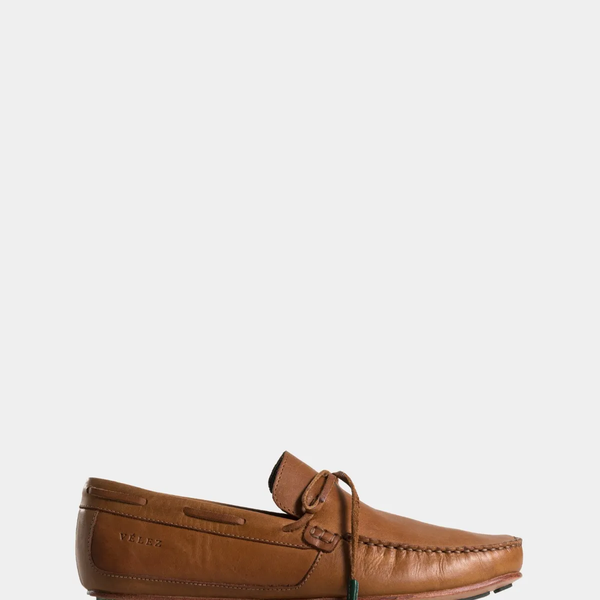 VELEZ - Vélez Mocasines Atacama Cuero Hombre Capellada Tamponado Miel