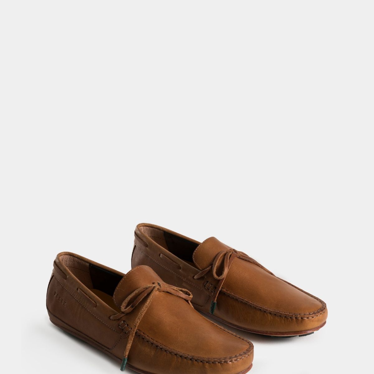 VELEZ - Vélez Mocasines Atacama Cuero Hombre Capellada Tamponado Miel