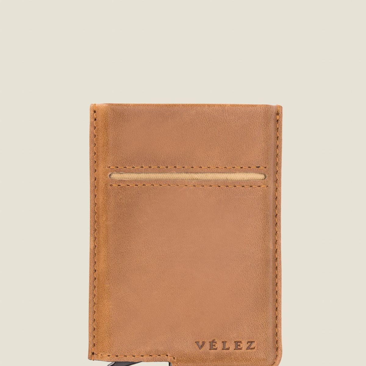 VELEZ - Vélez Porta Documentos De Cuero Miniwallet