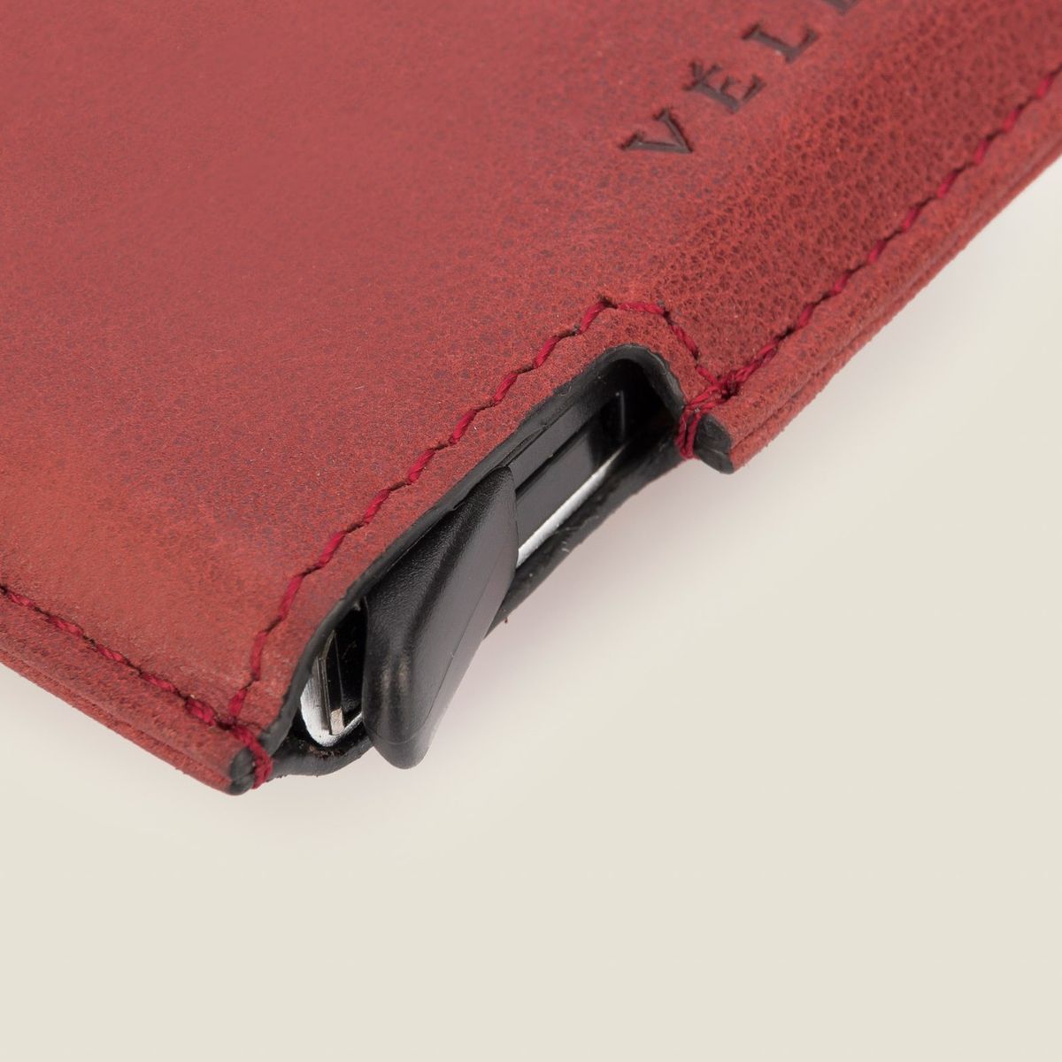 VELEZ - Vélez Porta Documentos De Cuero Miniwallet