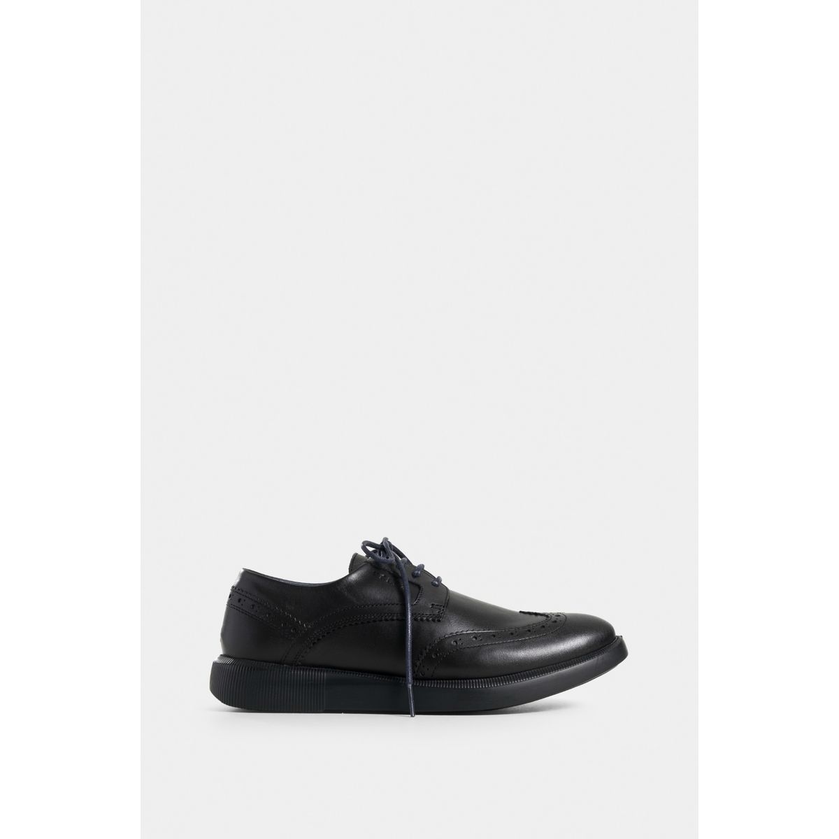 VELEZ - Vélez Zapatos Cordón Village 2 Cuero Hombre Silueta Casual Negro
