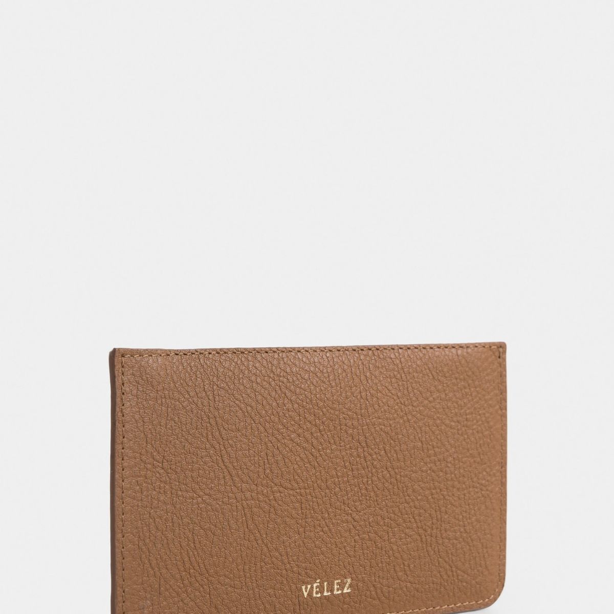 VELEZ - Vélez Porta Tarjetas Ava De Cuero Para Mujer Detalle Jacquard