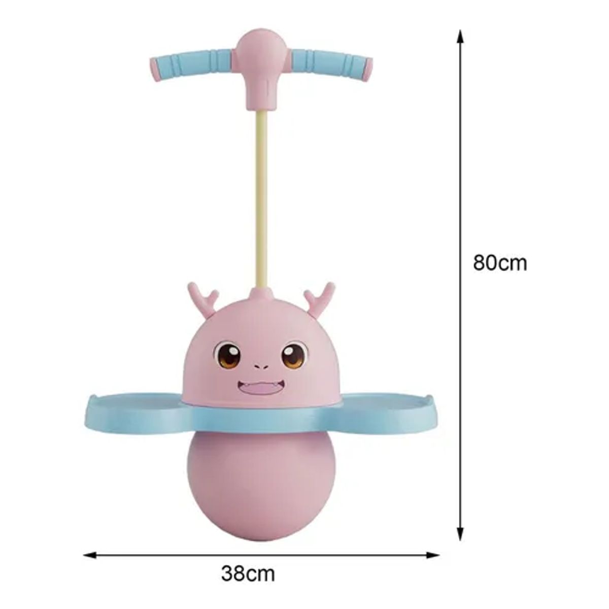 GENERICO - Pogo Saltarin Ball Con Mango Para Niñospelota Rebote Jumper
