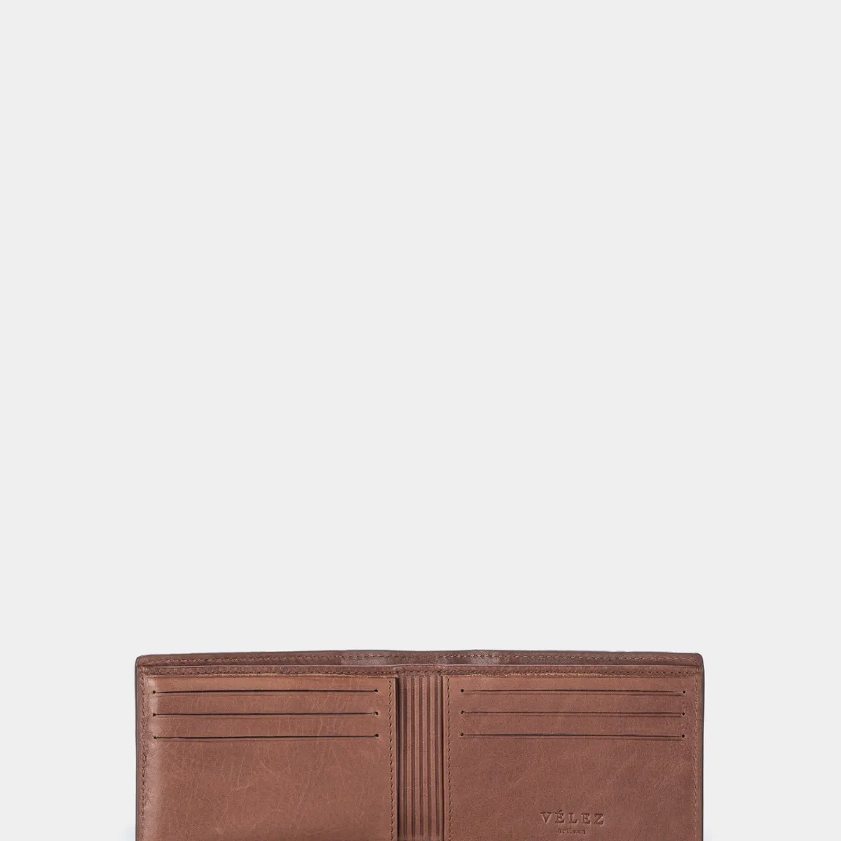 VELEZ - Vélez Billetera Draco De Cuero Para Hombre Mezcla De Texturas
