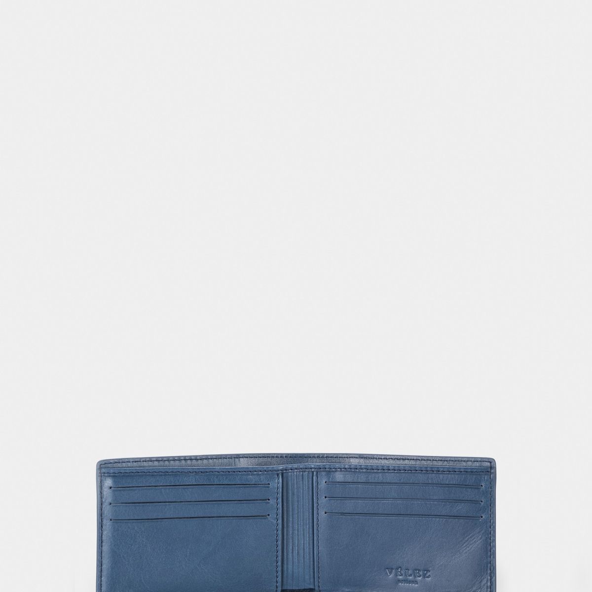 VELEZ - Vélez Billetera Draco De Cuero Para Hombre Mezcla De Texturas