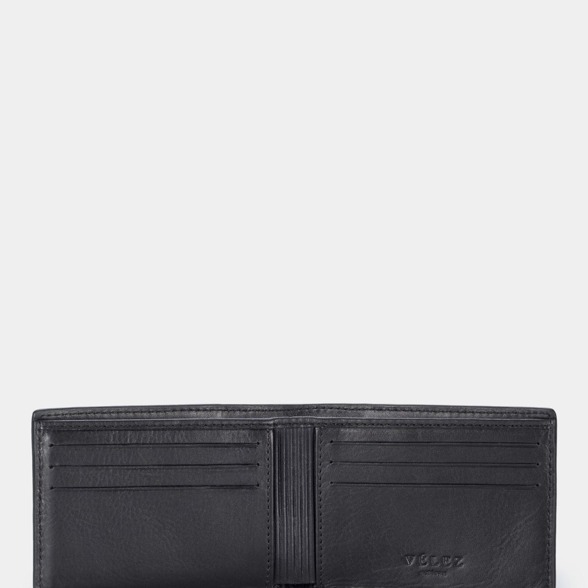 VELEZ - Vélez Billetera Draco De Cuero Para Hombre Mezcla De Texturas