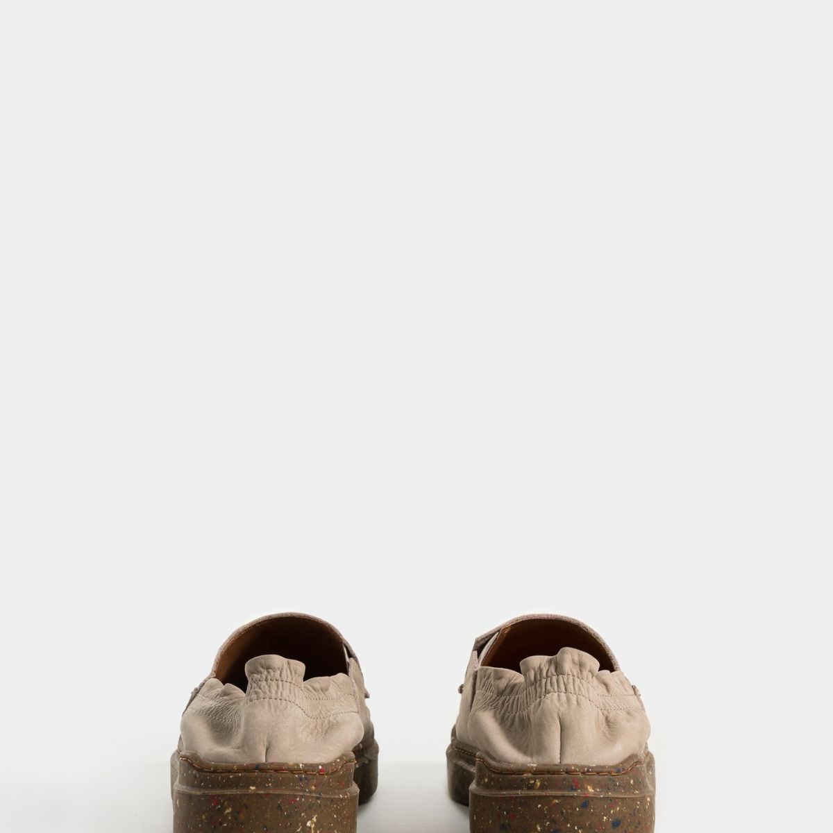 VELEZ - Vélez Mocasines Malta De Cuero Para Hombre Resorte Al Talón Arena