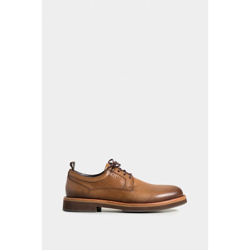 VELEZ - Vélez Zapatos Cordón Boreal Páramo Cuero Hombre Envejecido Miel