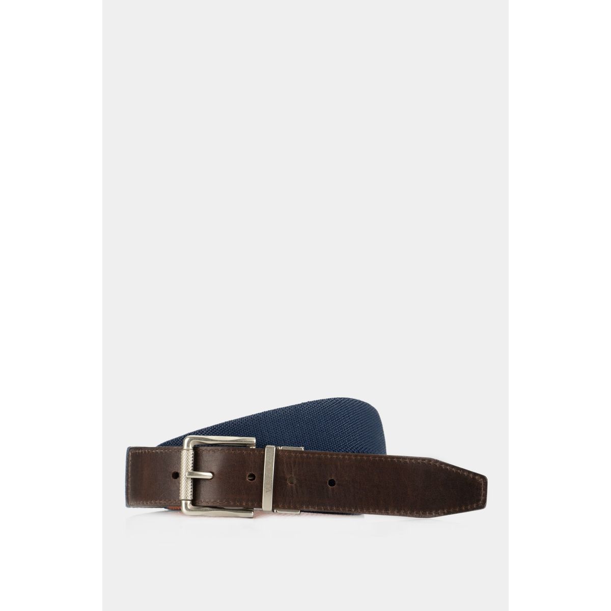 VELEZ - Vélez Cinturón Doble Faz En Reata Para Hombre Maqui Azul Oscuro