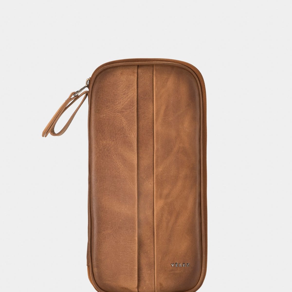 VELEZ - Vélez Porta Pasaporte De Cuero Para Hombre Ibis