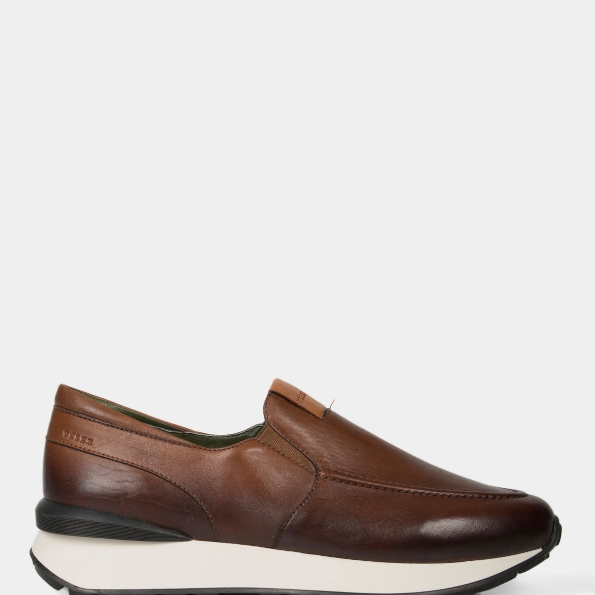 VELEZ - Vélez Mocasines Casuales Ciprés Cuero Hombre Tipo Deportiva Miel