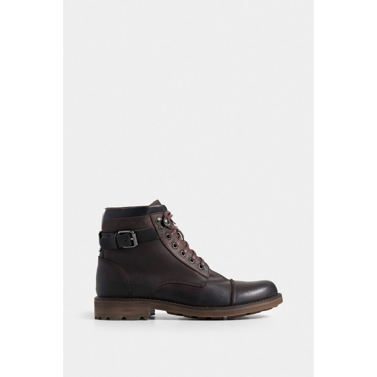 VELEZ - Vélez Botas Alquimist De Cuero Para Hombre Correa Decorativa Cafe