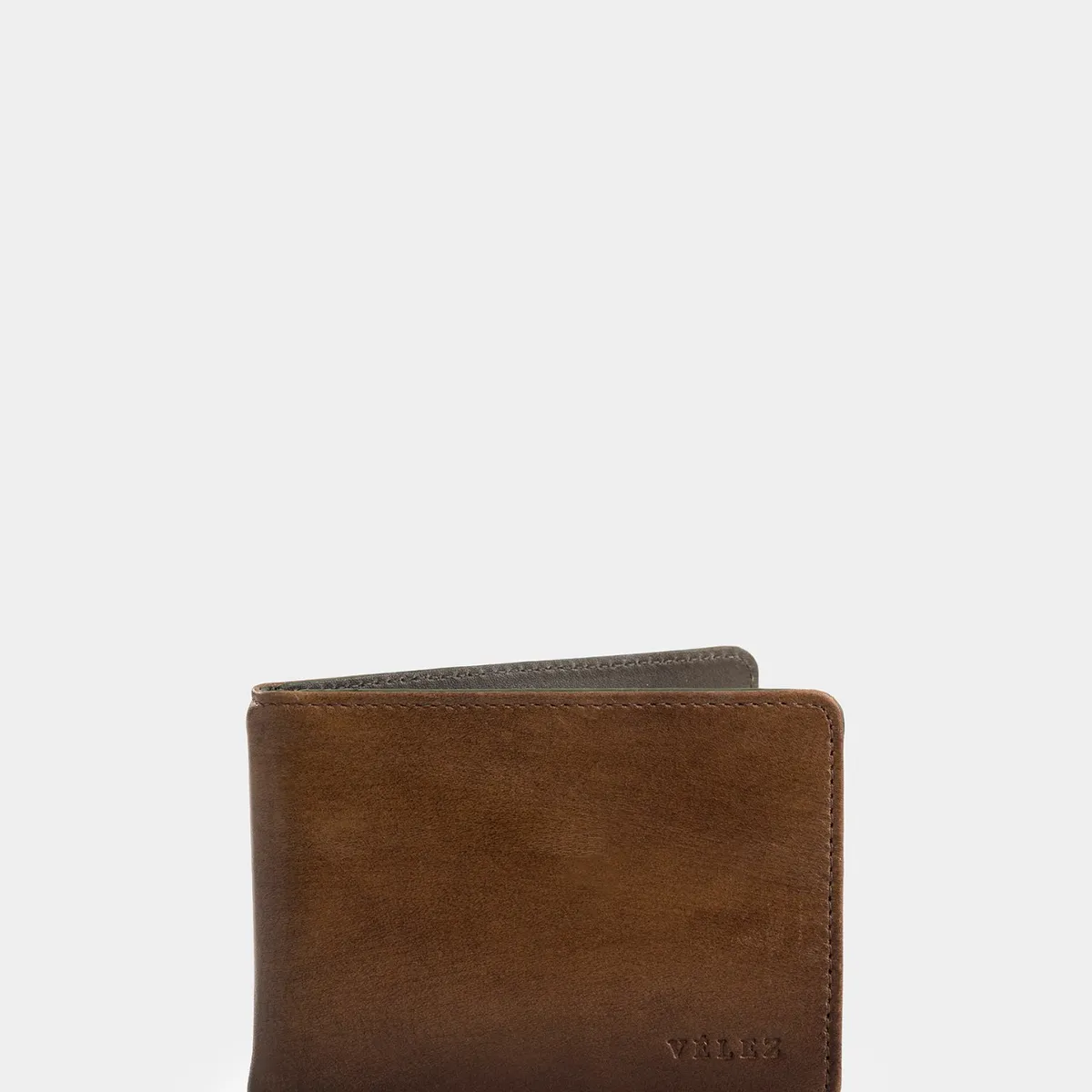 VELEZ - Vélez Porta Billetes Helios De Cuero Para Hombre Silueta Minimalista