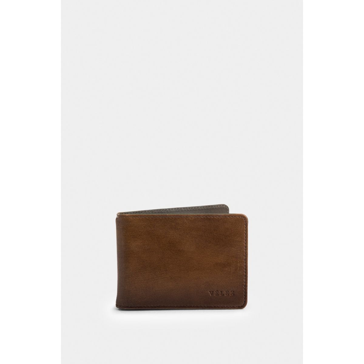 VELEZ - Vélez Porta Billetes Helios De Cuero Para Hombre Silueta Minimalista