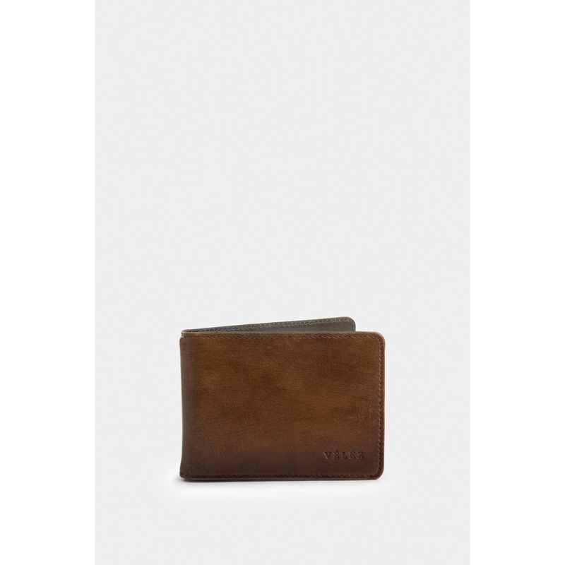 VELEZ - Vélez Porta Billetes Helios De Cuero Para Hombre Silueta Minimalista