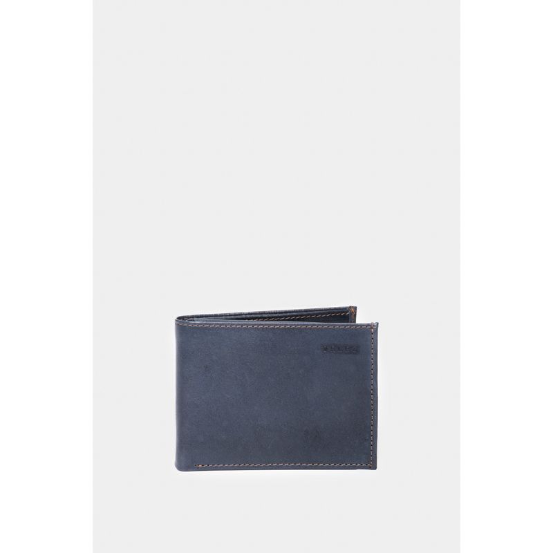 VELEZ - Vélez Billetera Humanista De Cuero Para Hombre Costuras Contraste