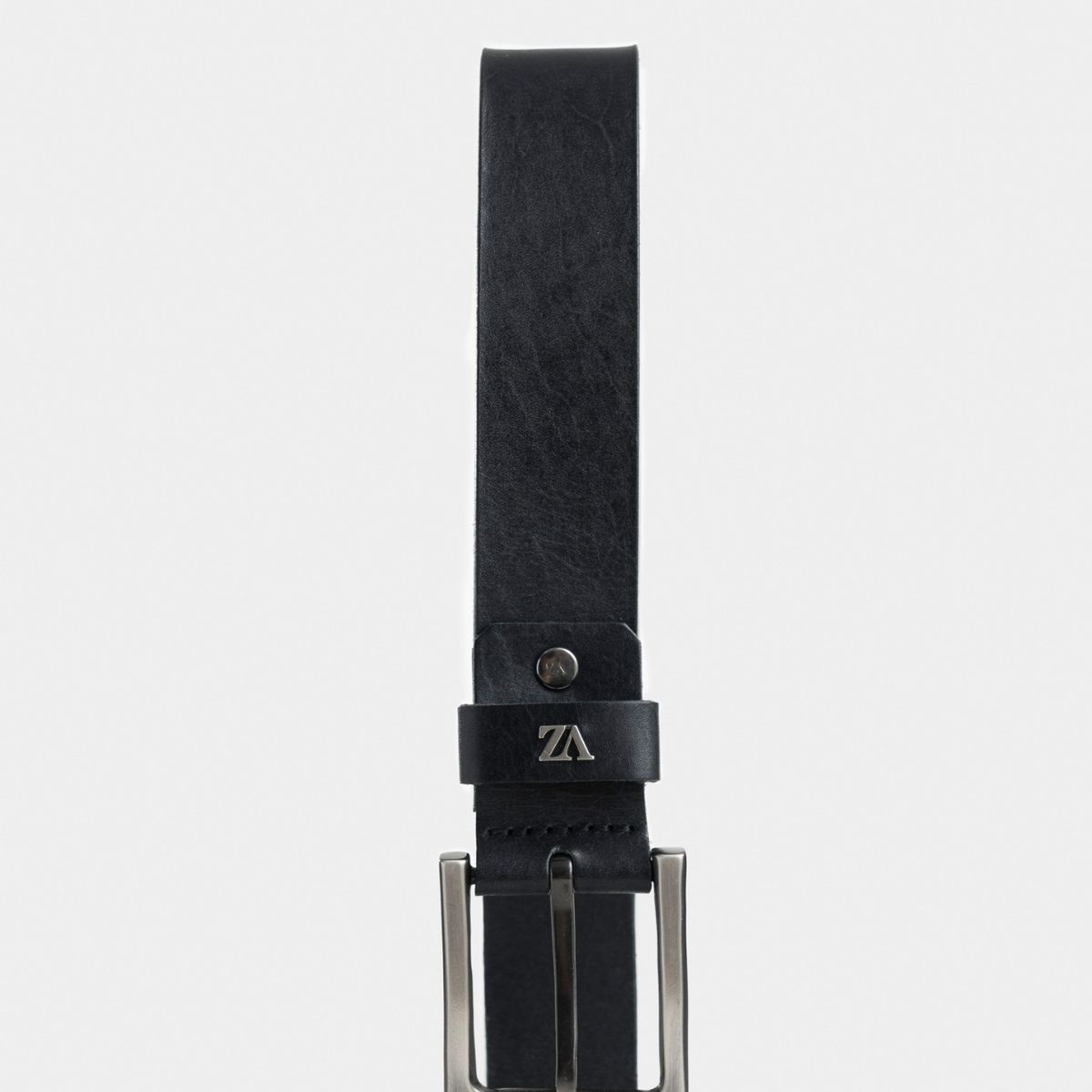 VELEZ - Vélez Cinturón Unifaz Duna 2 Para Hombre Punta Trapecio Negro