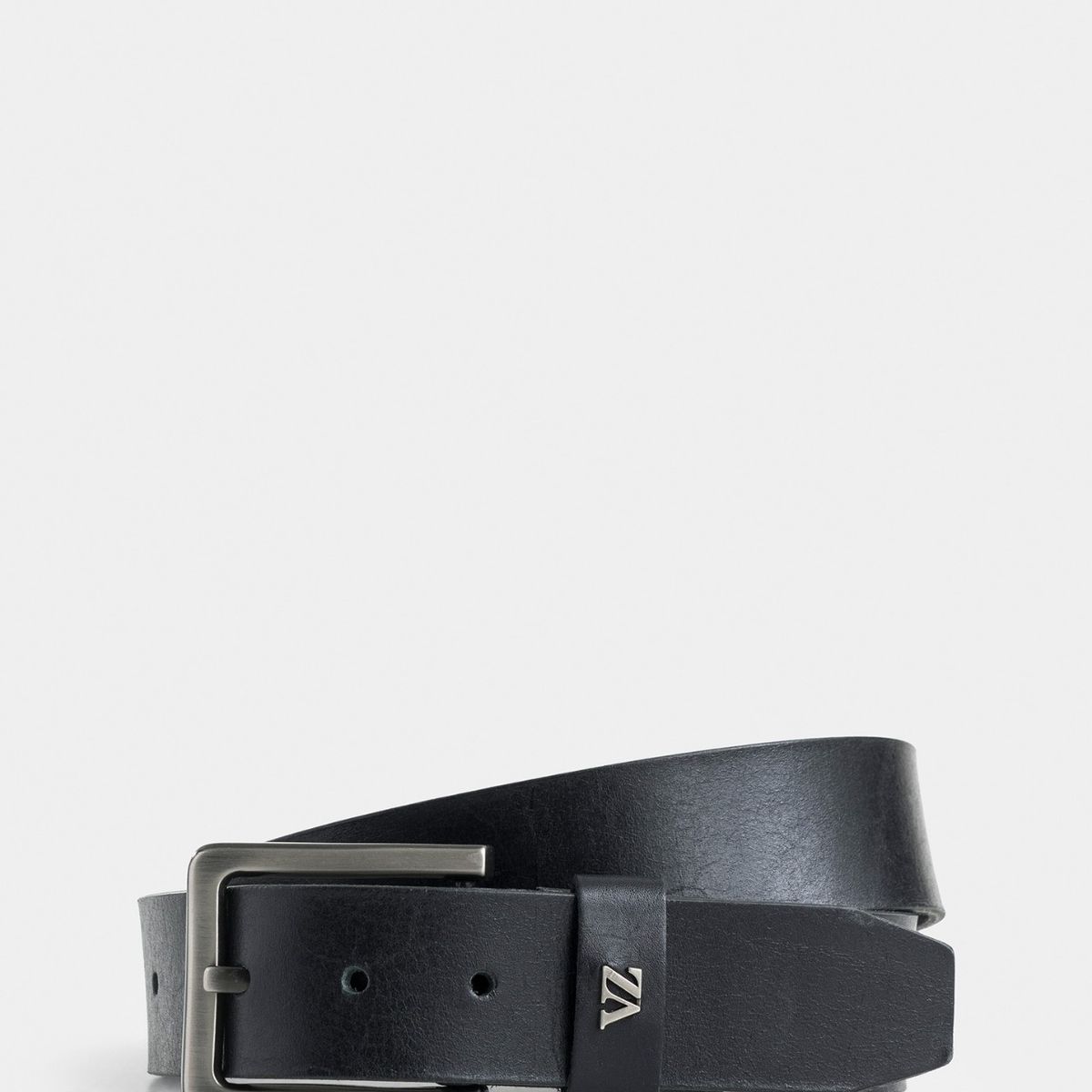 VELEZ - Vélez Cinturón Unifaz Duna 2 Para Hombre Punta Trapecio Negro