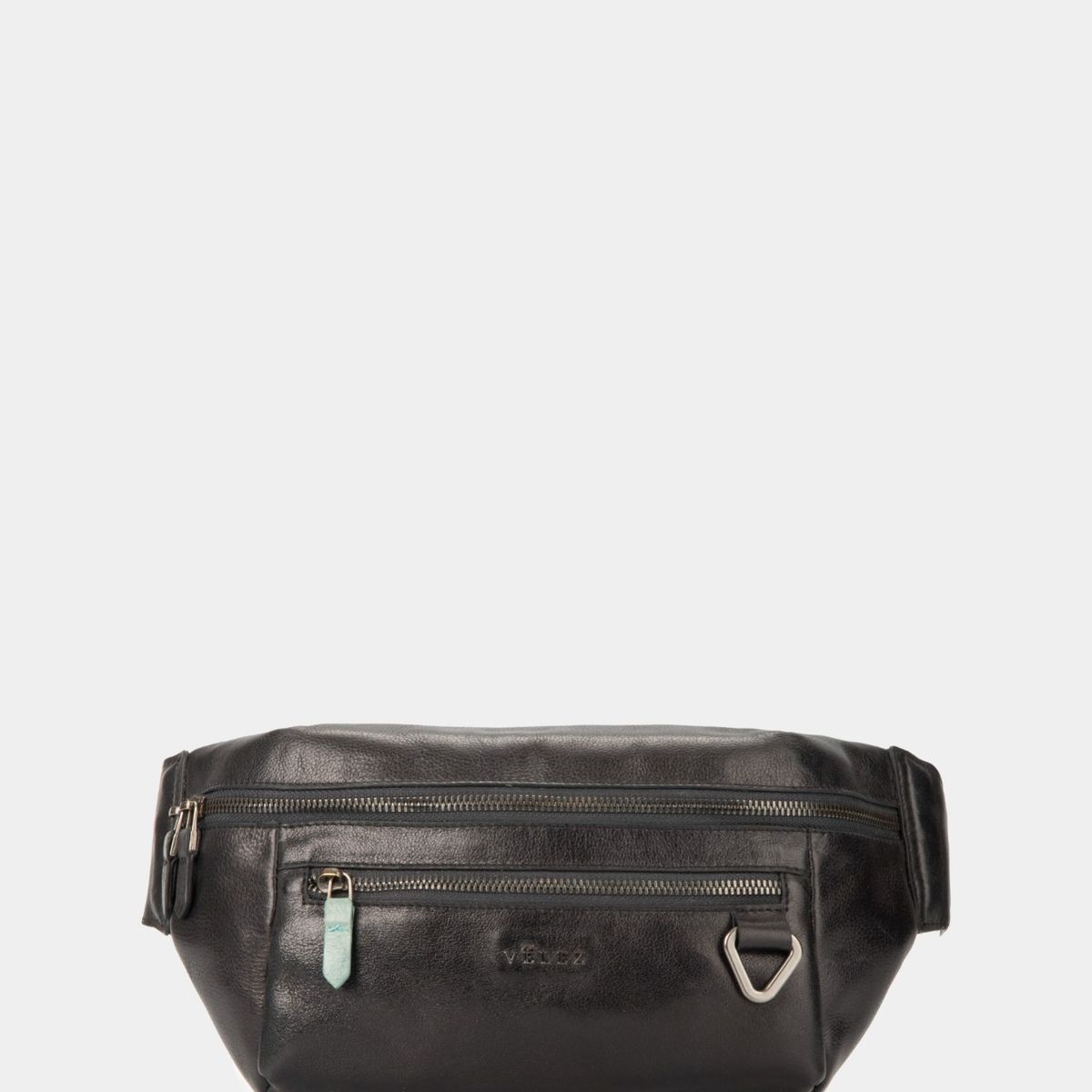 VELEZ - Vélez Riñonera Tivoli De Cuero Para Hombre Reata En Nylon