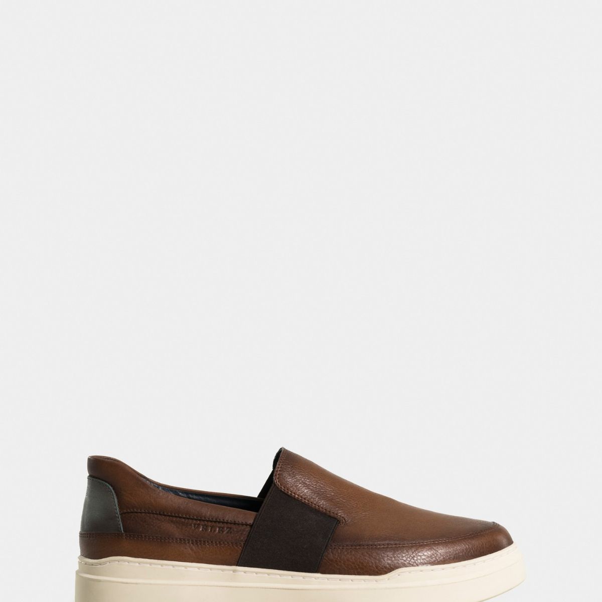 VELEZ - Vélez Mocasines Botanic 2 Cuero Liso Y Gamuzado Hombre Ecoflex Miel