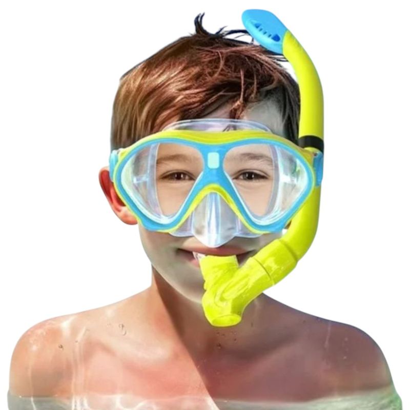 GENERICO - Careta De Buceo Con Snorkel Ajustable Para Nadar