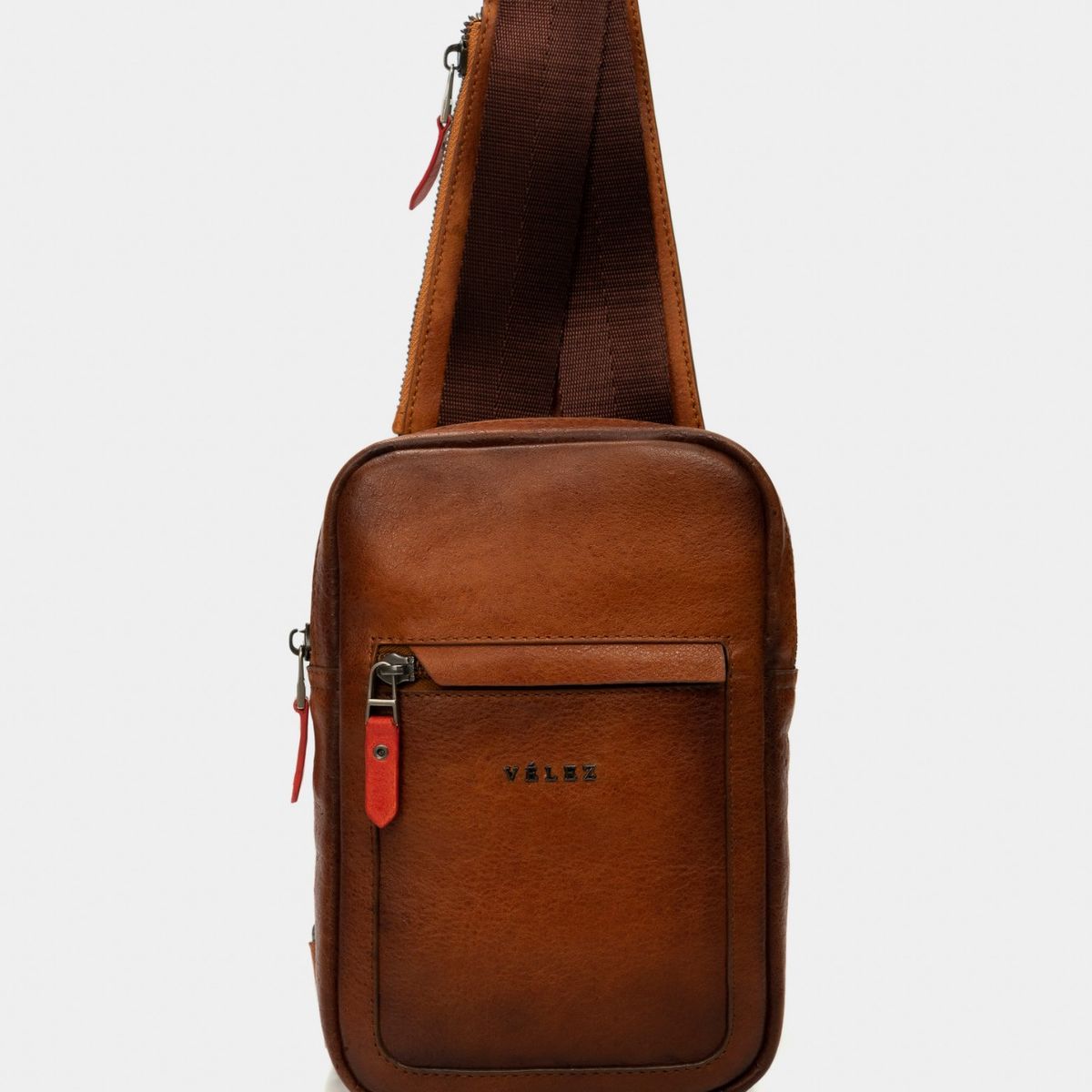 VELEZ - Vélez Manos Libres Mikeno De Cuero Para Hombre Cargadera Ajustable