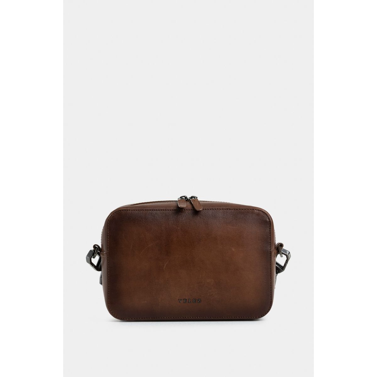 VELEZ - Vélez Manos Libres Monza De Cuero Para Hombre Acabado Artesanal