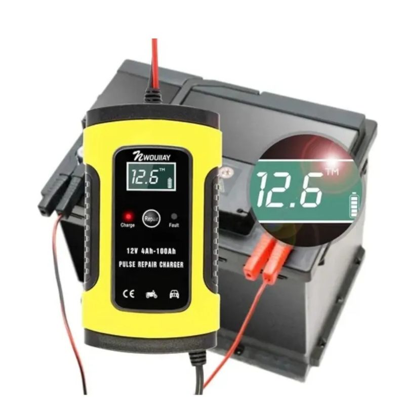 GENERICO - Cargador De Bateria 12V Con Funcion De Reparacion Segura