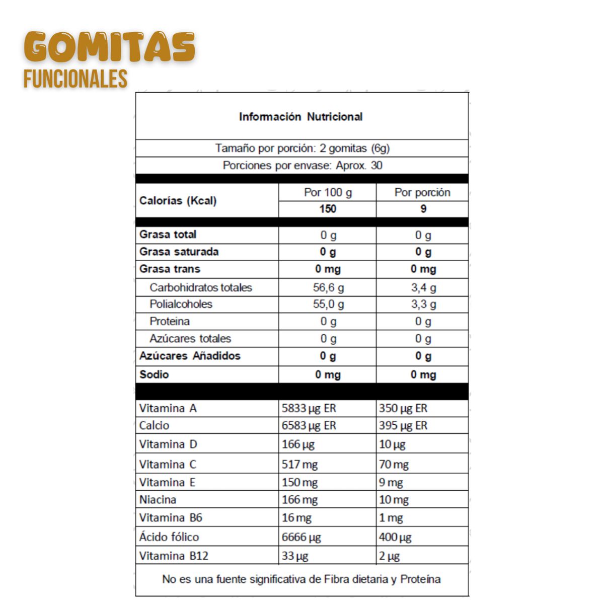 GENERICO - Gomitas Funcionales Saudavel con Vitamina C x 60u