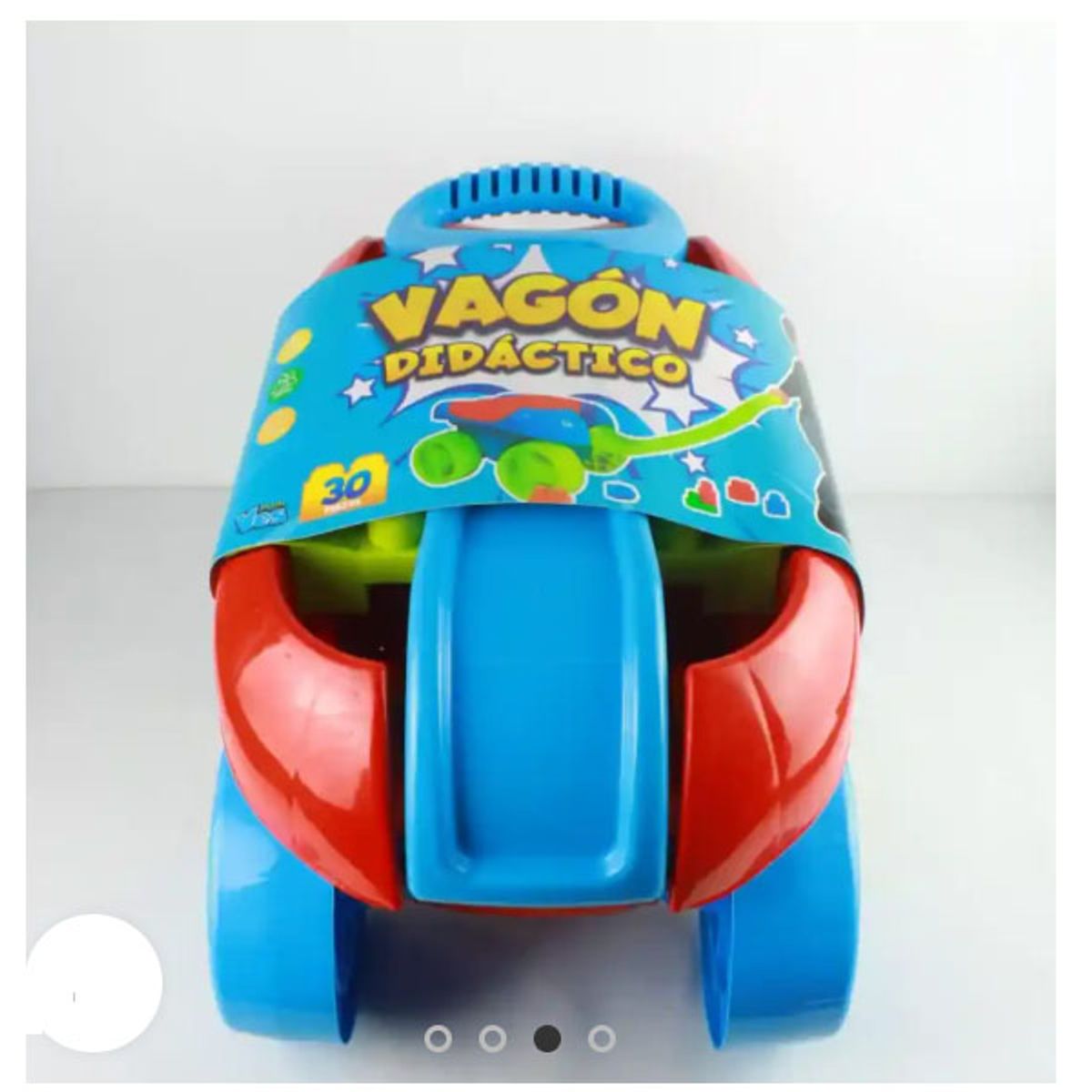 GENERICO - VAGÓN DIDÁCTICO GRANDE 30 PIEZAS 1A2025