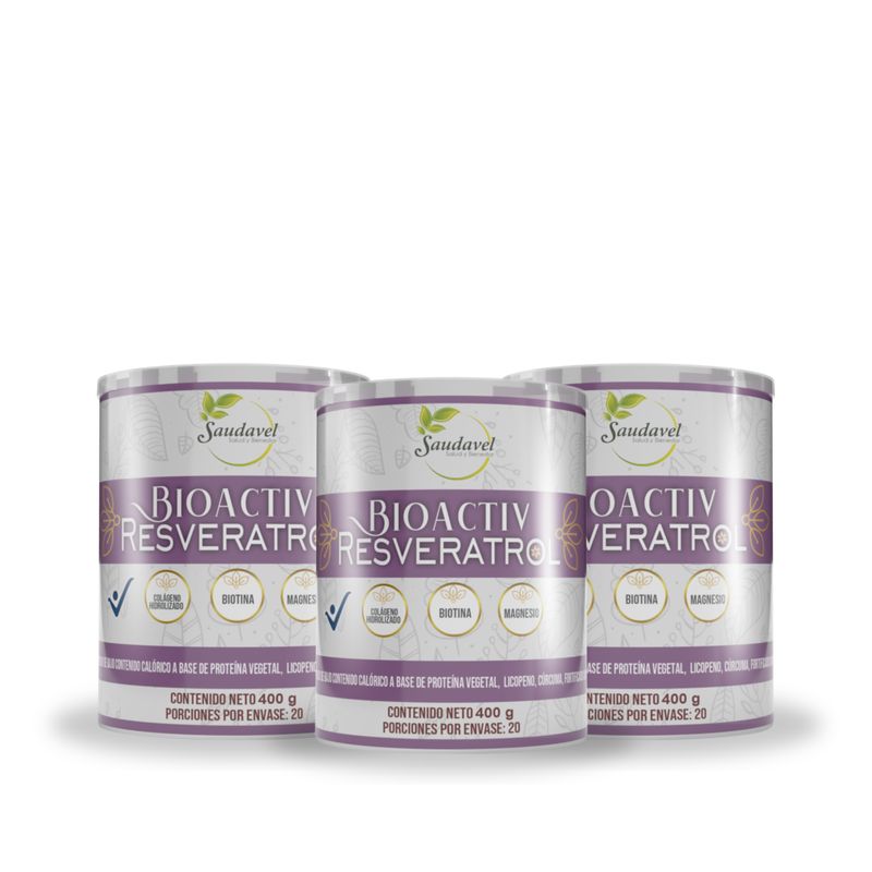 GENERICO - Resveratrol Bioactiv de Saudavel X 3u
