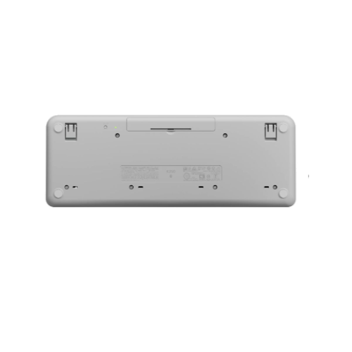 LOGITECH - Teclado Bluetooth Logitech K250 Blanco Español