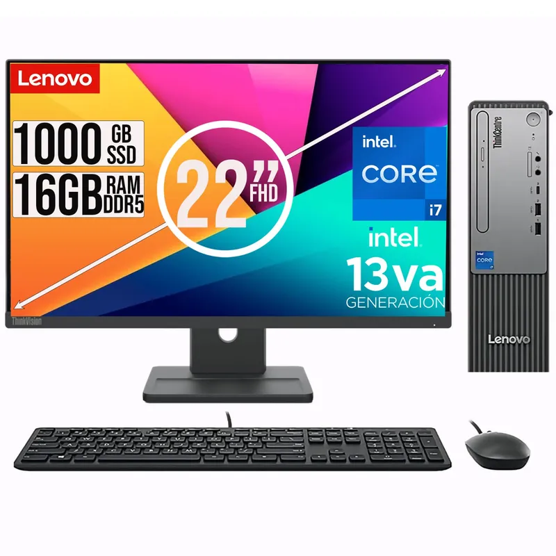 ACER - PC LENOVO THINKCETRE NEO 30S  INTEL I7-13620H RAM 16GB SSD 1TB  22"FHD