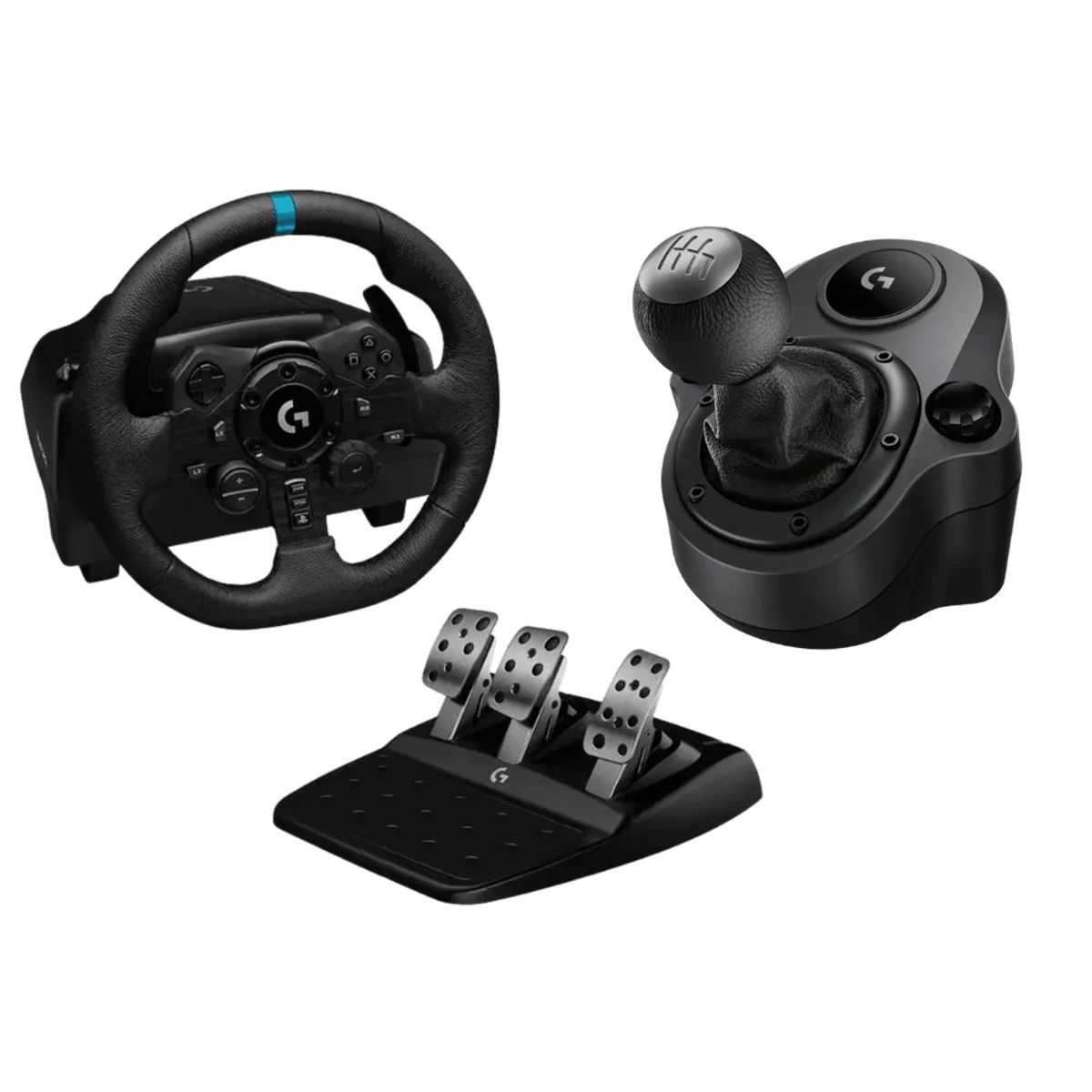 LOGITECH - Combo Driving Force Timon G923+Palanca De Cambio Driving Force Shifter