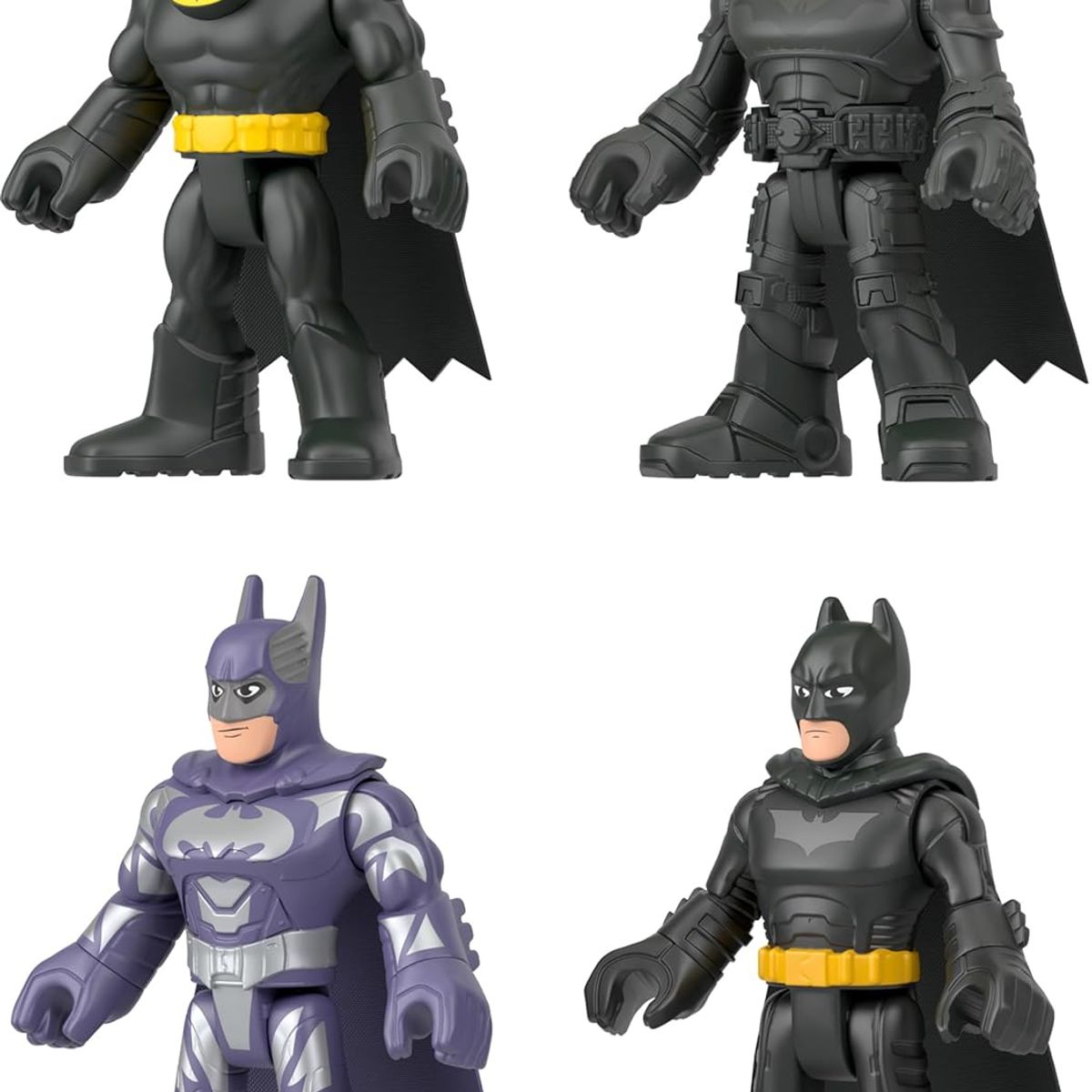 IMAGINEXT - Set Figuras De Accion Batman 8cm DC Imaginext X4
