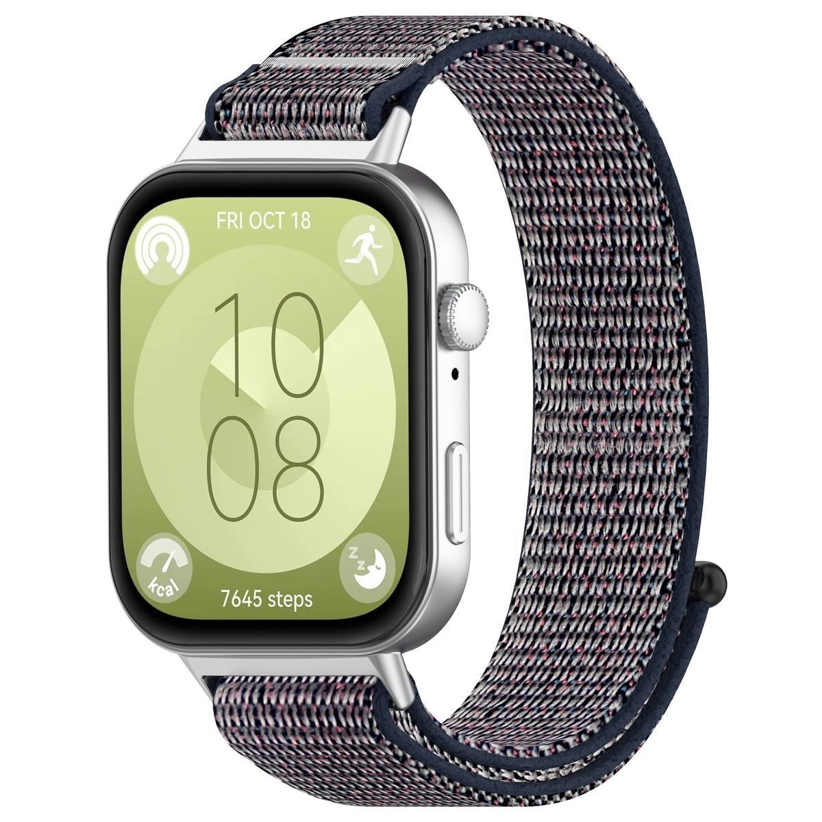 GENERICO - Manilla Para Huawei Watch Fit 3 Y Fit 4 En Nylon color Tornasol