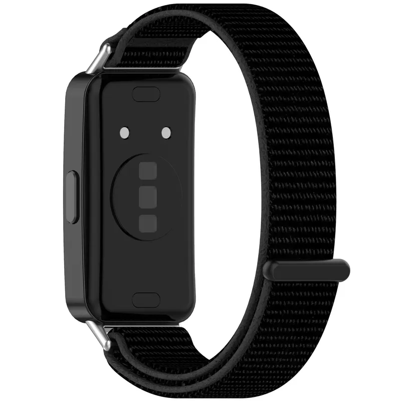 GENERICO - Manilla Para Huawei Band 8-9-10 En Nylon color Negro