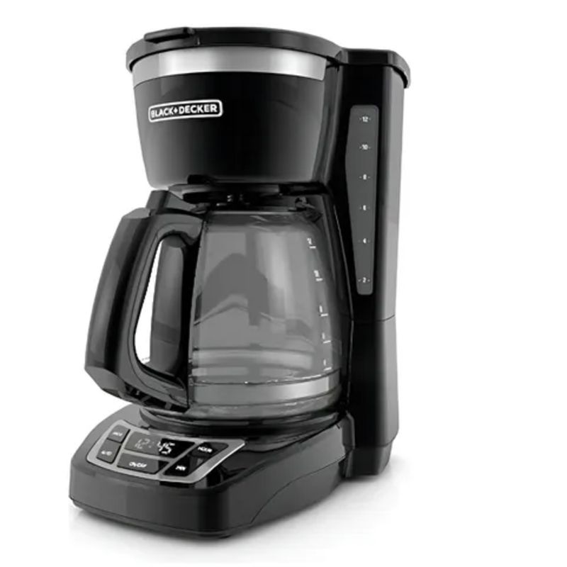 BLACK+DECKER - Cafetera Programable Black+decker Cm1160b Acero Negro