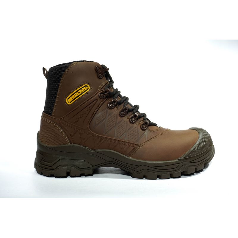 HERREROS - Bota Hombre Seguridad -Herreros- Gladiador Pardo