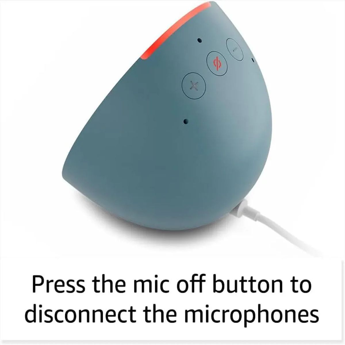 AMAZON - Echo Pop Amazon Parlante Inteligente Alexa color Azul