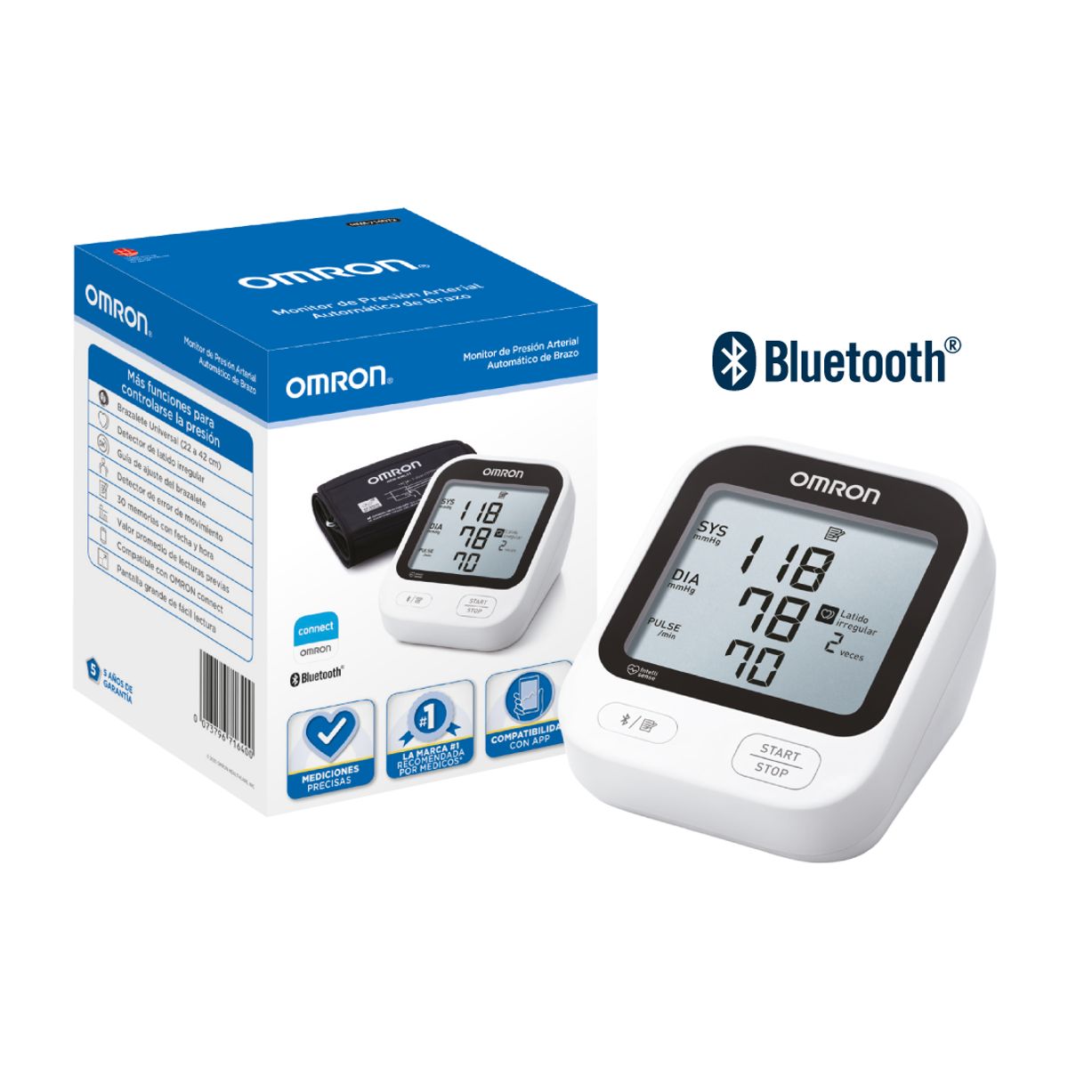 OMRON - Tensiómetro Digital Omron Hem-716 Automático Para Brazo