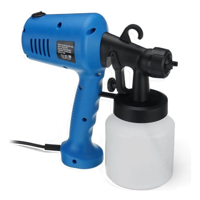 GENERICO - Pistola Eléctrica Para Pintura Pulverizador 400w 800ml