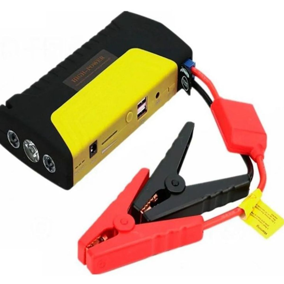 HIGHPOWER - Iniciador Batería Carro y Moto Arrancador Multifuncional Compresor 12v Kit
