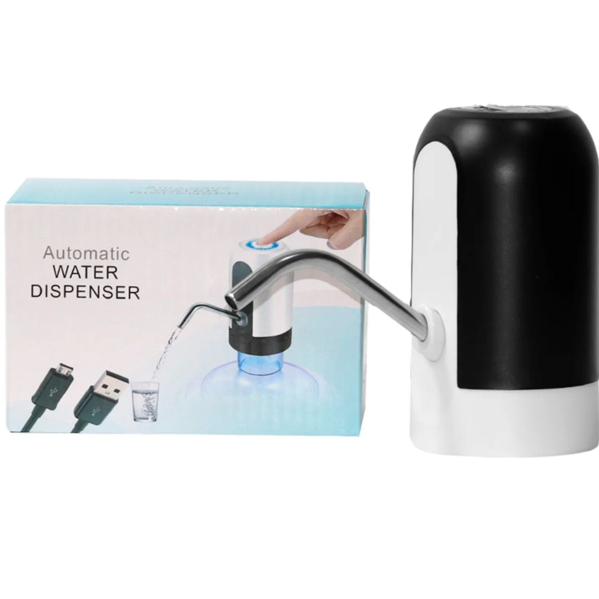 GENERICO - Dispensador De Agua Recargable Para Botellón Bomba Eléctrica
