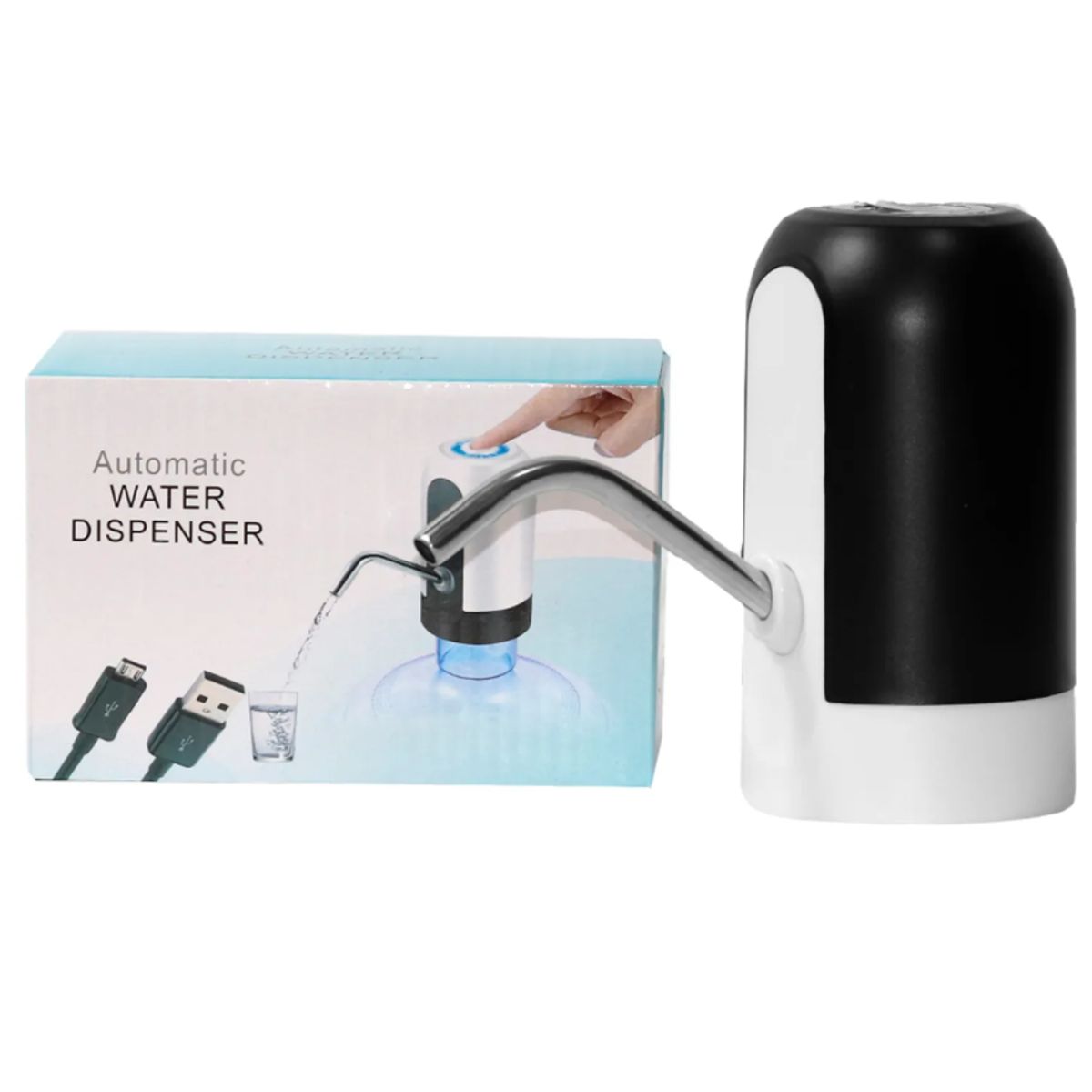 GENERICO - Dispensador De Agua Recargable Para Botellón Bomba Eléctrica