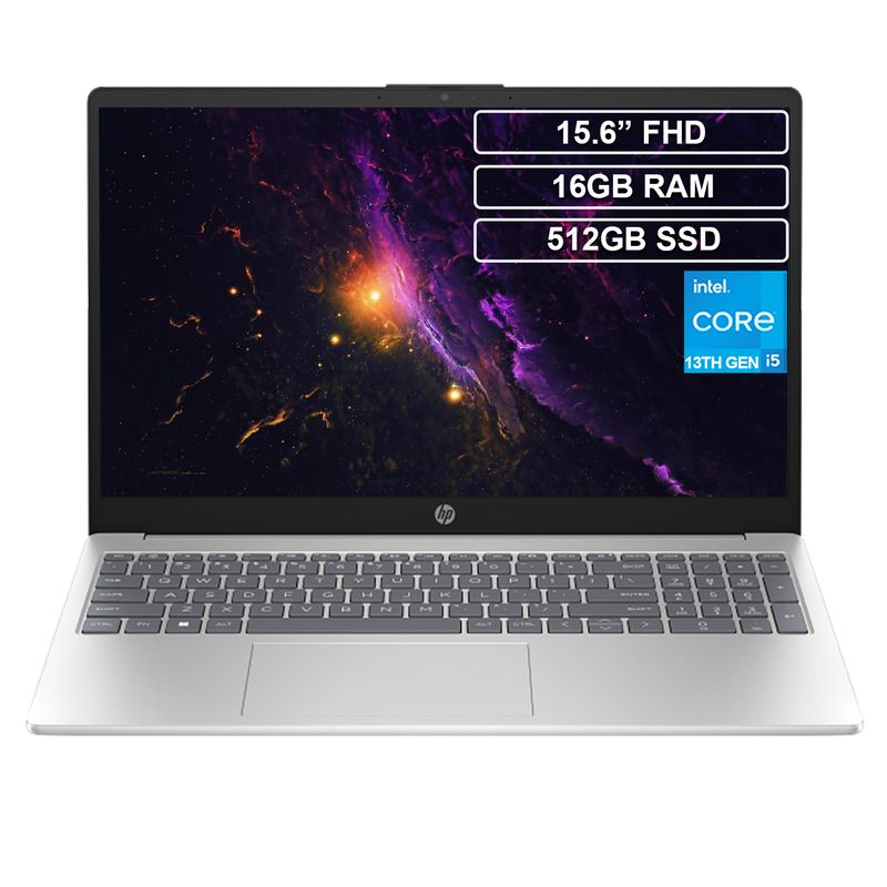 HP - Portátil HP 15-fd0098la Core i5 1334U 16GB 512GB FHD 15.6