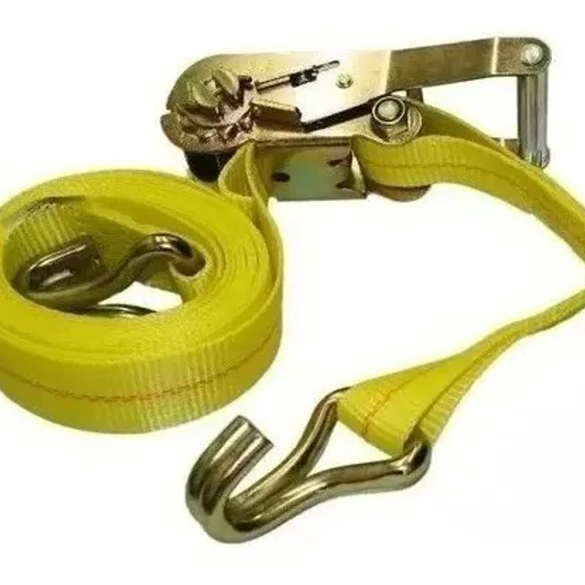 GENERICO - Cinta Ratchet Correa Amarre Carga Capacidad 350kg 10m Riata