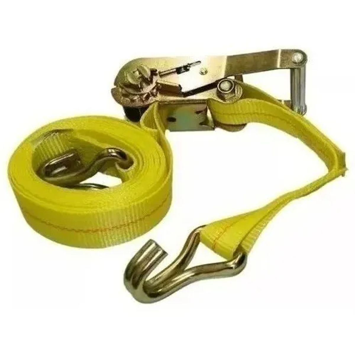 GENERICO - Cinta Ratchet Correa Amarre Carga Capacidad 350kg 10m Riata